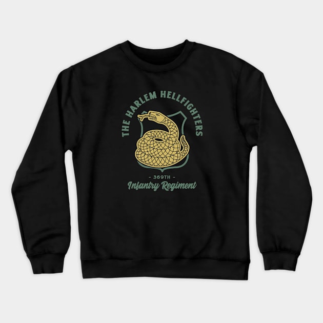 The Harlem Hellfighters - WW1 Infantry Regiment Crewneck Sweatshirt by Distant War